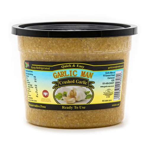 Picture of Crushed Garlic - 1kg Tub