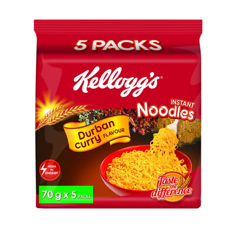 Picture of Kellogg's Noodles Durban Curry - 5 Pack