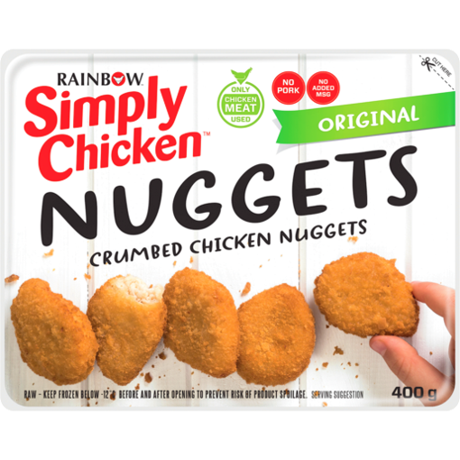 Picture of Rainbow Simply Chicken Original Chicken Nuggets 400g
